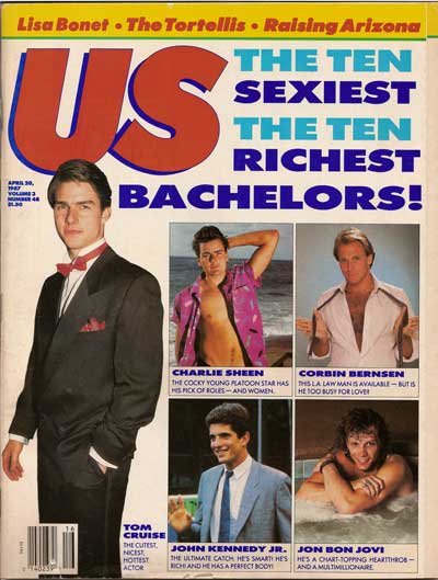 US Magazine Cover, April 20, 1987